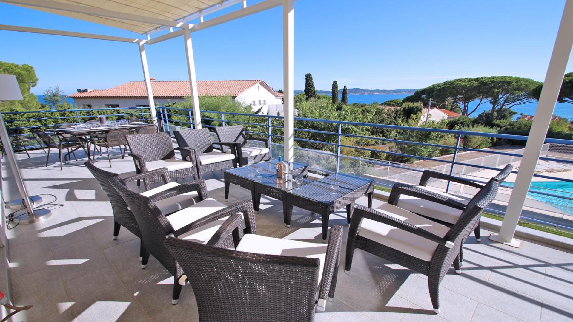 Apartament Les Terrasses De La Croisette Sainte-Maxime Zewnętrze zdjęcie